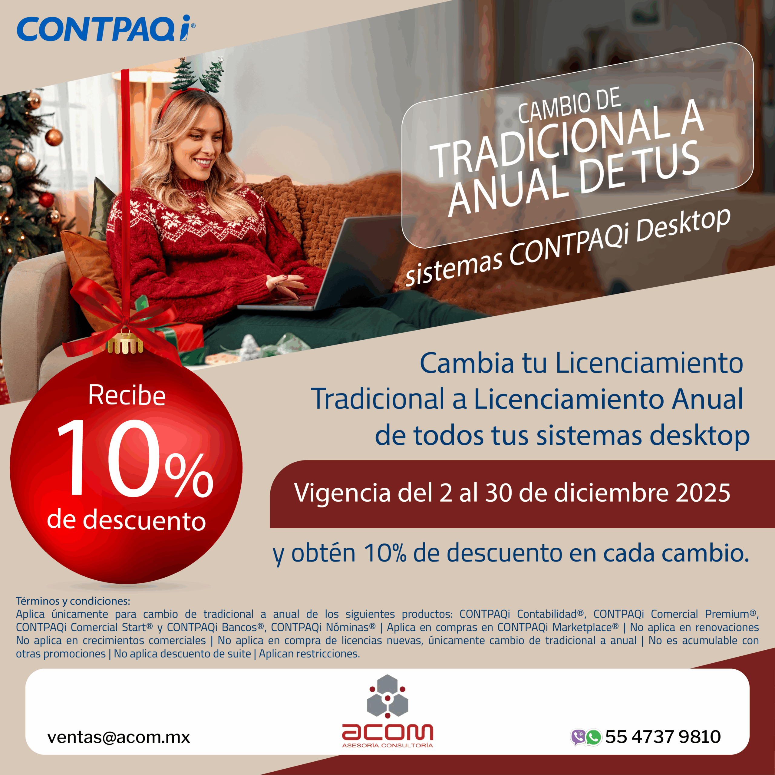 Cambio licenciamiento_10% 10% de Descuento